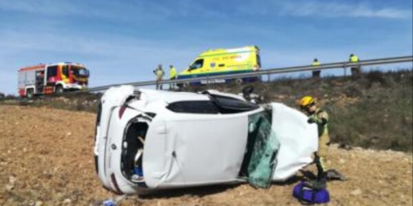 Jornada trágica en la carretera. Un accidente fatal se lleva la vida de una mujer en Pozorrubielos de la Mancha