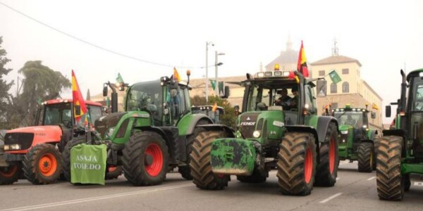Nueva movilización de agricultores en Toledo