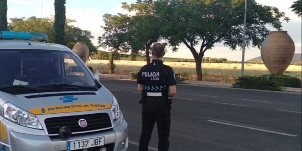 Policía Local de Valdepeñas se une a la campaña de control de velocidad de la DGT.